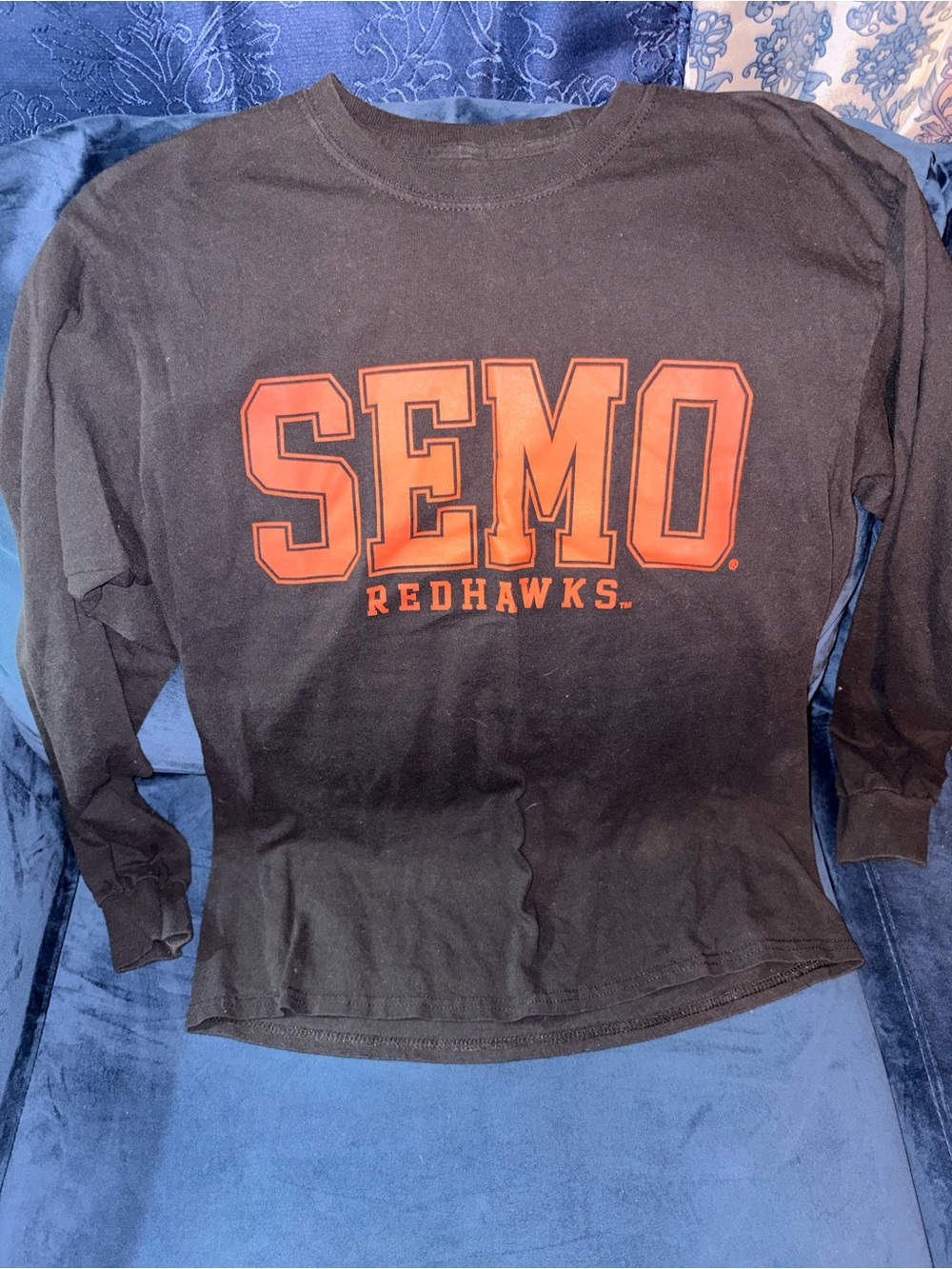 SEMO Redhawks Black Long Sleeve Tee